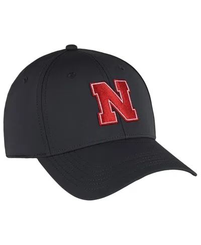Ahead Men'sâ Graphite Nebraska Huskers Stratus Aerosphere Adjustable Hat In Gray