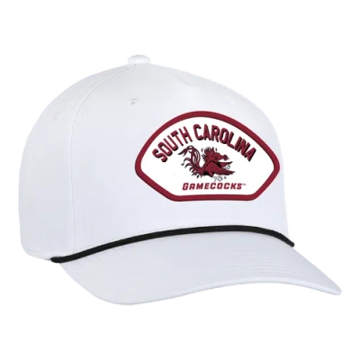 Ahead White South Carolina Gamecocks Alto Rope Adjustable Hat