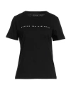 Ahirain Woman T-shirt Black Size Xl Cotton