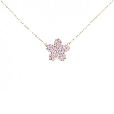 Pre-owned Ahkah Pink Gold (18k) Necklace ()
