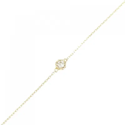 Pre-owned Ahkah Yellow Gold (18k) Charm Bracelet () In Multi