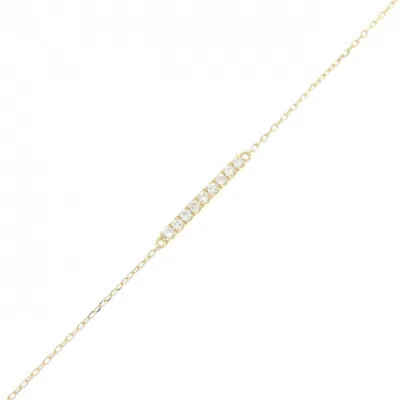 Pre-owned Ahkah Yellow Gold (18k) Charm Bracelet () In Multi