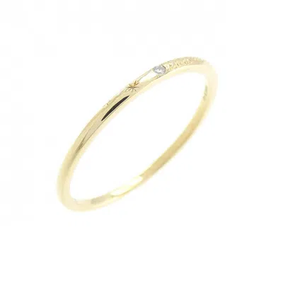 Pre-owned Ahkah Yellow Gold Yellow Gold (18k) Band Ring ()