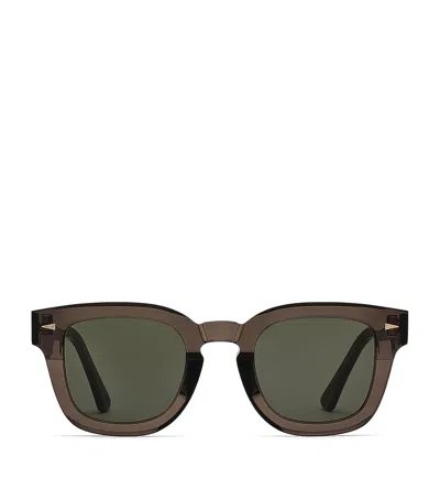 Ahlem Acetate Dragon D-frame Sunglasses