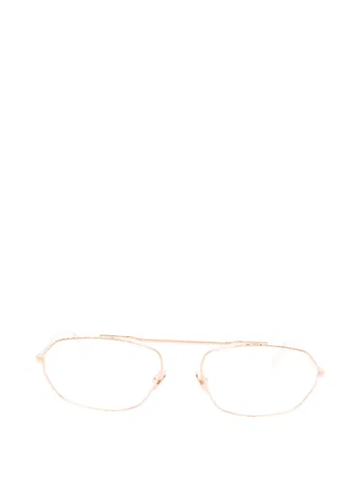 Ahlem Anjou Geometric-frame Glasses In Pink