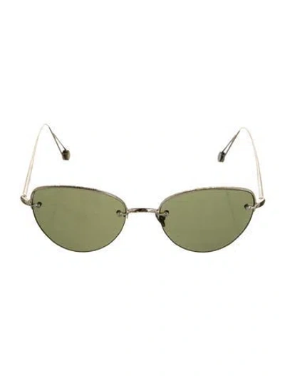 Pre-owned Ahlem Aviator Tinted Sunglasses
