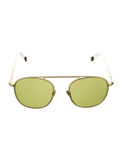 Pre-owned Ahlem Aviator Tinted Sunglasses