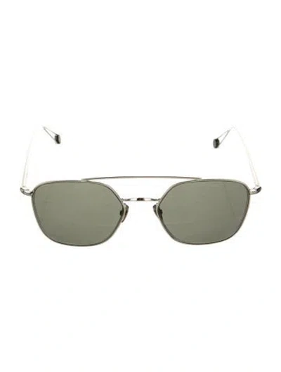 Pre-owned Ahlem Aviator Tinted Sunglasses