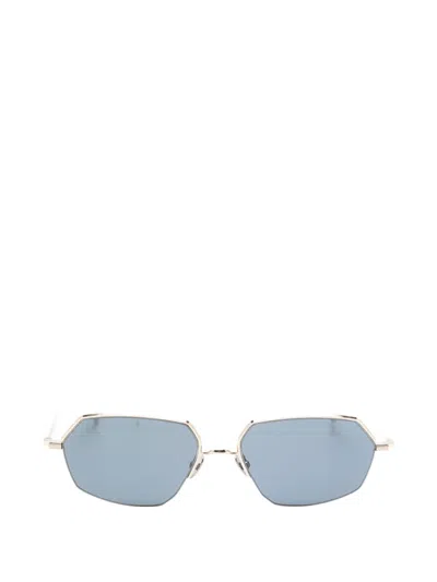 Ahlem Bagnolet Geometric Sunglasses In Gold