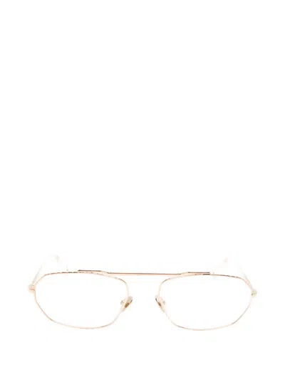Ahlem Browline Anjou Glasses In Gold