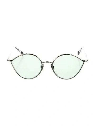 Pre-owned Ahlem Cat-eye Mirrored Sunglasses In Multi
