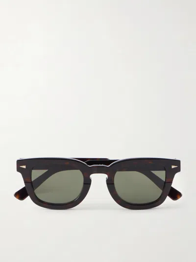 Ahlem Champ De Mars Square-frame Tortoiseshell Acetate Sunglasses In Brown