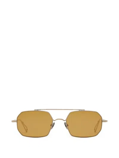 Ahlem Clovis Geometric-frame Sunglasses In Gold