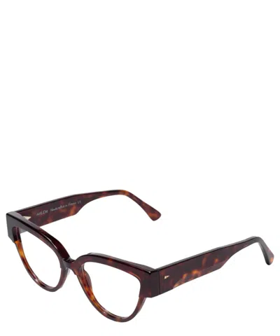 Ahlem Eyeglasses Rue De Sofia Light Turtle In Crl