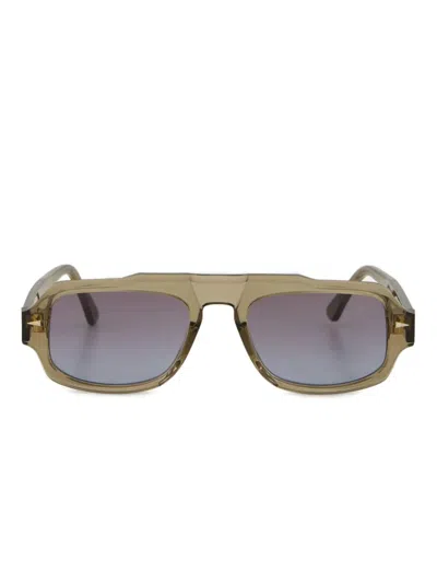 Ahlem Geometric-shape Sunglasses In Brown