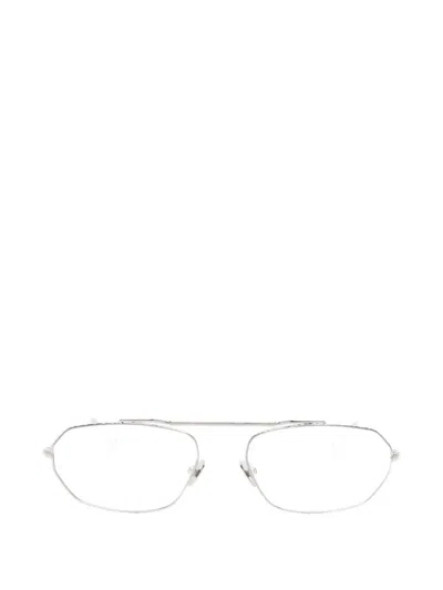 Ahlem Geometric-frame Glasses In Silver
