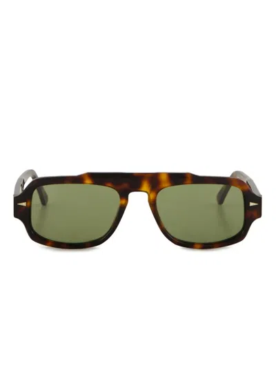Ahlem George V Sunglasses In Green