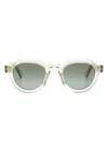 Ahlem Round-frame Tinted Sunglasses In White