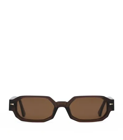 Ahlem Jules Angular Rectangle Sunglasses