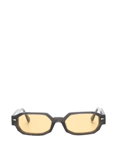 Ahlem Jules Geometric Sunglasses In Black