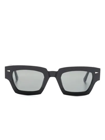 Ahlem Magenta Square-frame Sunglasses In Black