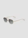 Ahlem Men's Clovis 52mm Rectangular Sunglasses In Champagne