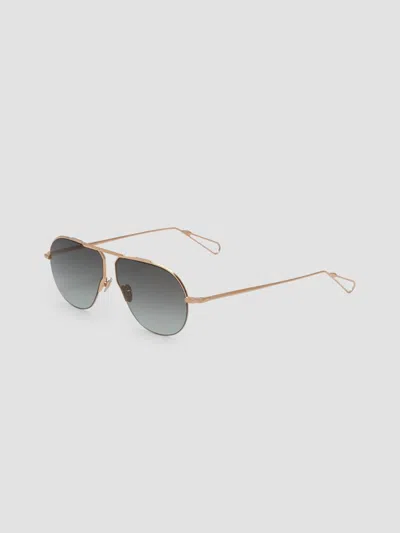 Ahlem Men's Laplace 60mm Aviator Sunglasses In Peony Gold