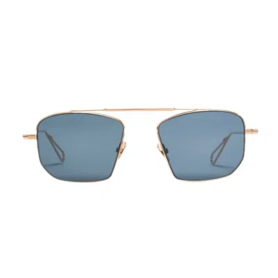 Ahlem New York Peony Gold Sunglasses