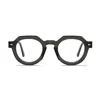 Ahlem Petits Champ Foglight Grigio Scuro Trasparente Glasses In Black