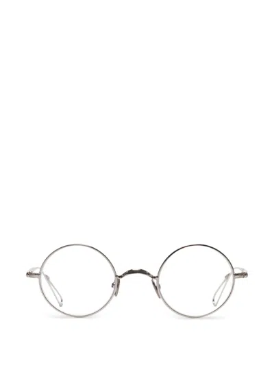 Ahlem Place Coluche Round-frame Glasses In Silver