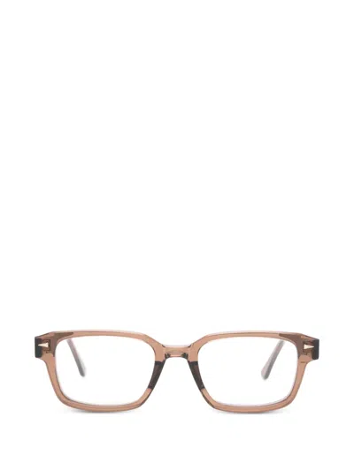 Ahlem Rive Gauche Rectangle-frame Glasses In Brown
