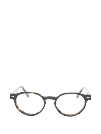 Ahlem Rome Round-frame Glasses In Brown