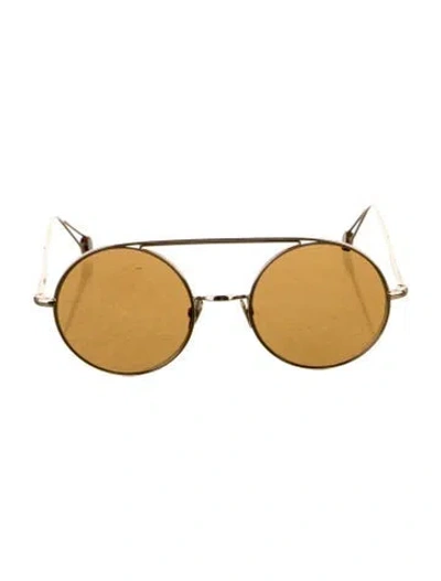 Pre-owned Ahlem Round Tinted Sunglasses In Multi
