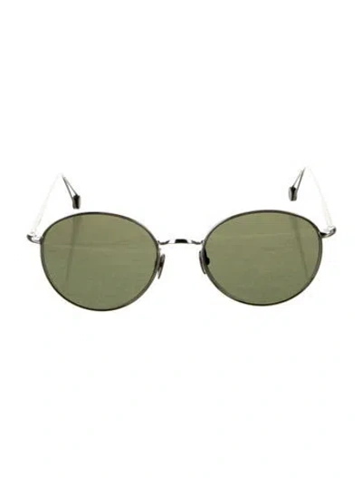 Pre-owned Ahlem Round Tinted Sunglasses W/ Tags In Silver