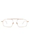Ahlem Royale Geometric-frame Glasses In Neutral