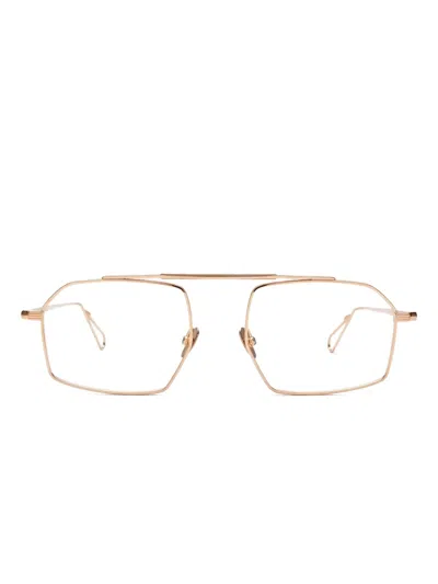 Ahlem Royale Geometric-frame Glasses In Neutral