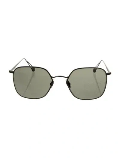 Pre-owned Ahlem Square Tinted Sunglasses In Black