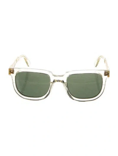 Pre-owned Ahlem Square Tinted Sunglasses W/ Tags In Transparent