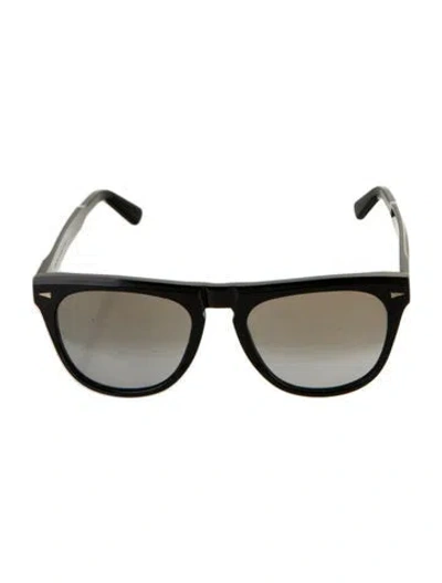 Pre-owned Ahlem Wayfarer Gradient Sunglasses In Black