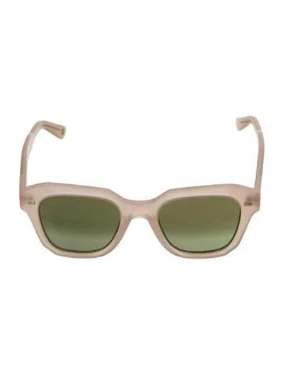 Pre-owned Ahlem Wayfarer Gradient Sunglasses In Pink