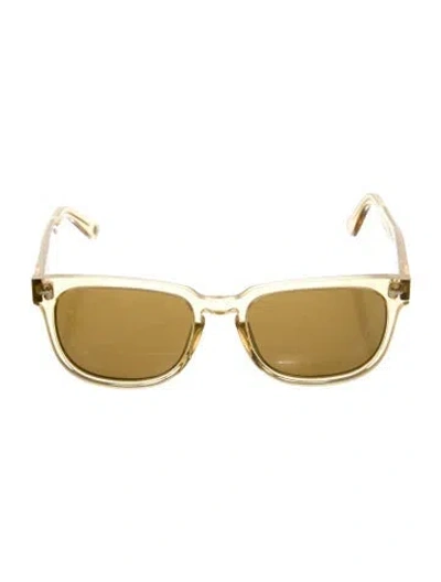 Pre-owned Ahlem Wayfarer Tinted Sunglasses In Neutral