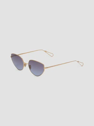 Ahlem Women's Harpe 56mm Cateye Sunglasses In Gold