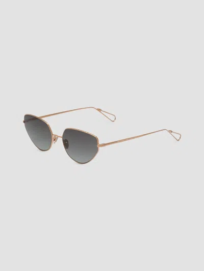 Ahlem Women's Harpe 56mm Cateye Sunglasses In Light Gold
