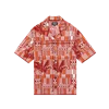 Ahluwalia Benoit Knit Short Sleeve Shirt Orange