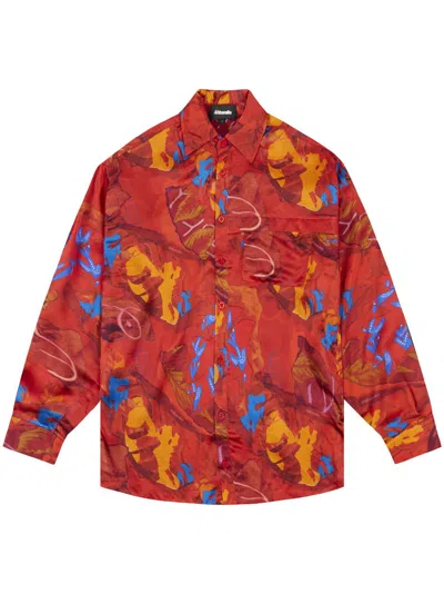 Ahluwalia Buki Shirt In Red