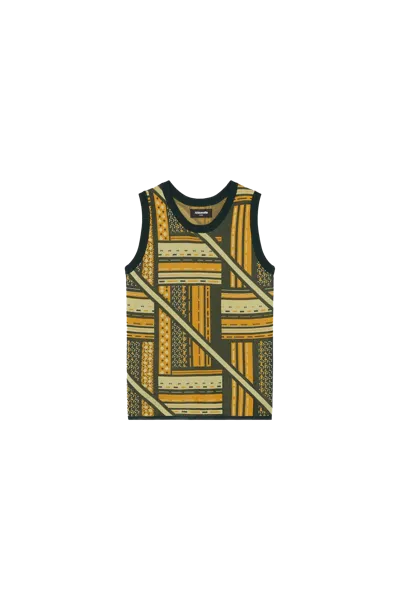 Ahluwalia Graphic-print Tank Top In Green