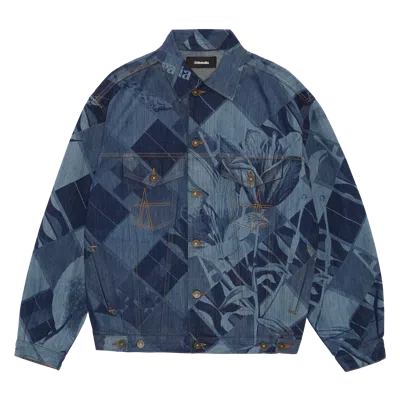 Ahluwalia Signature Denim Jacket Blue