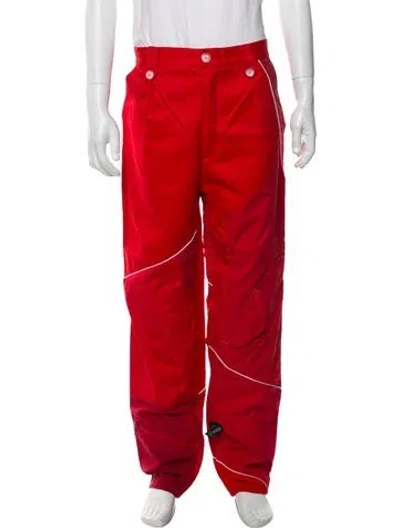 Pre-owned Ahluwalia Ski Pants In Red