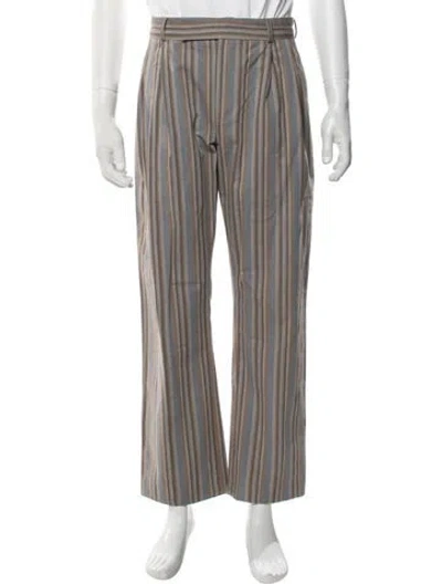 Pre-owned Ahluwalia Striped Pants In Multicolor