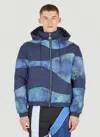 Ahluwalia Studio Shakti Puffer Jacket In Blue